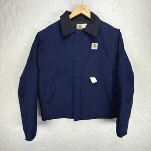 Carhartt Jacket Arctic Quilt‎ Lined Men 48 Tall JQ1902 Navy Blue NWT NOS